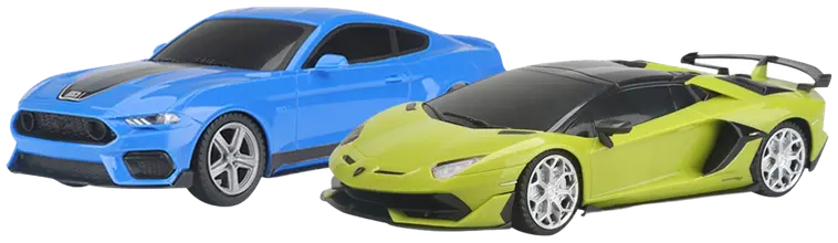 Koolspeed Lamborghini/Ford Mustang Rc Asst. 1:24