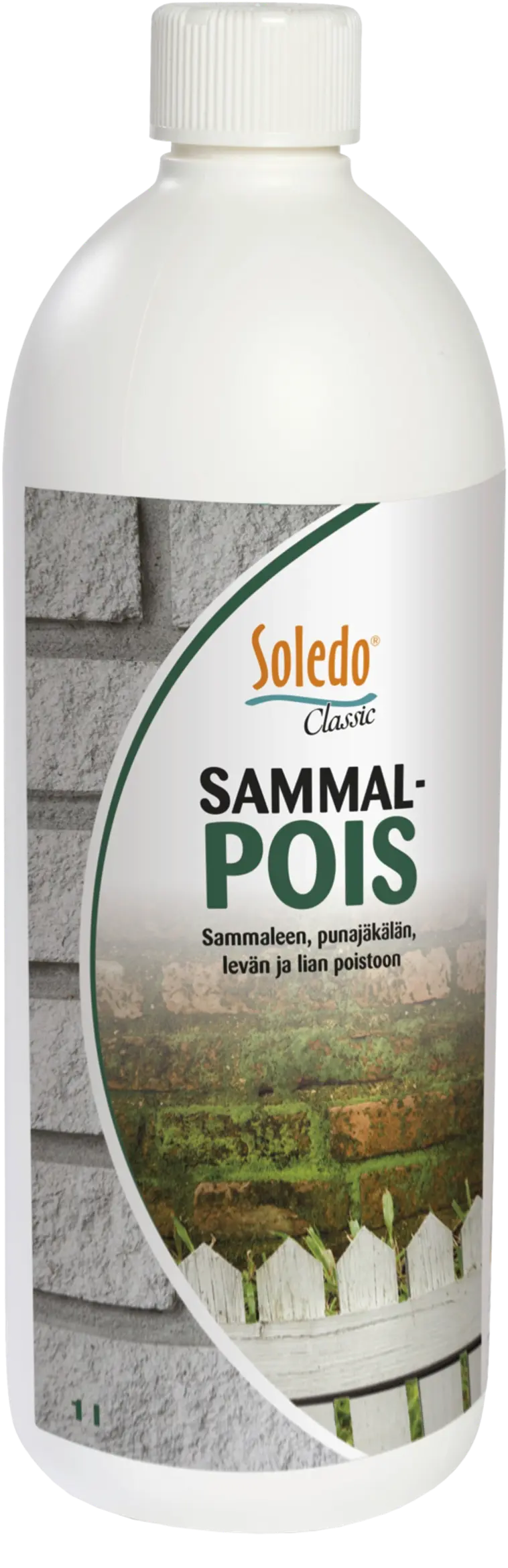 Soledo 1l SammalPois tiilikaton ja ulkopintojen tehopuhdistaja