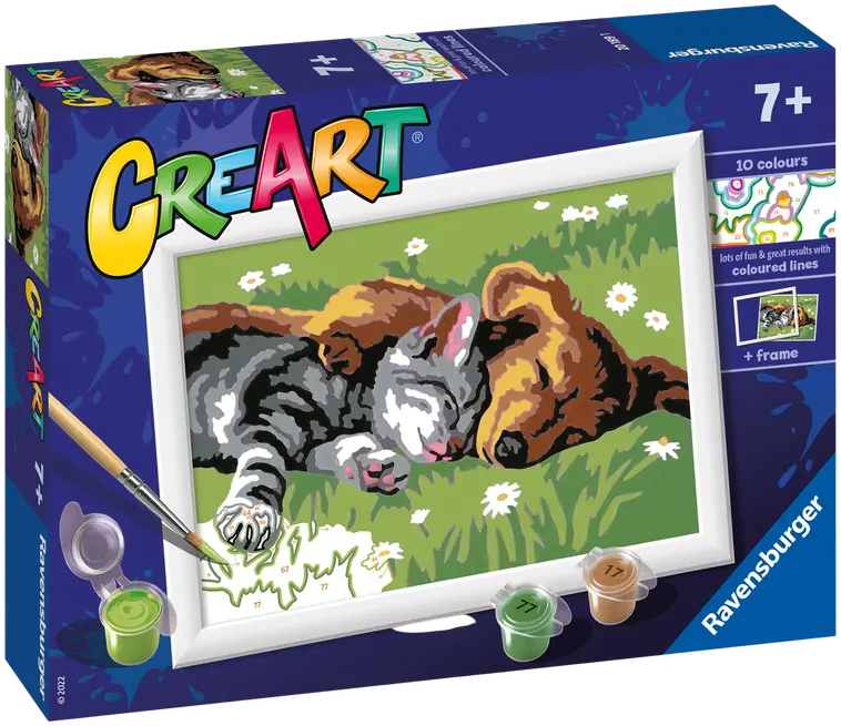 Ravensburger CreArt Sleeping Cats and Dogs - 2