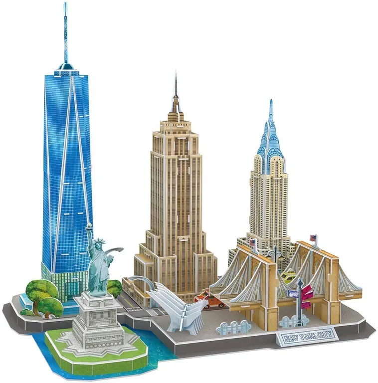 New York City 3D palapeli 123 palaa