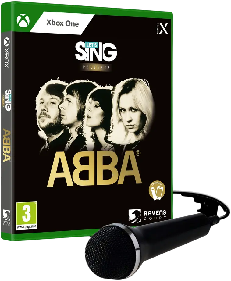 XBOX Let’s Sing ABBA & mikrofoni