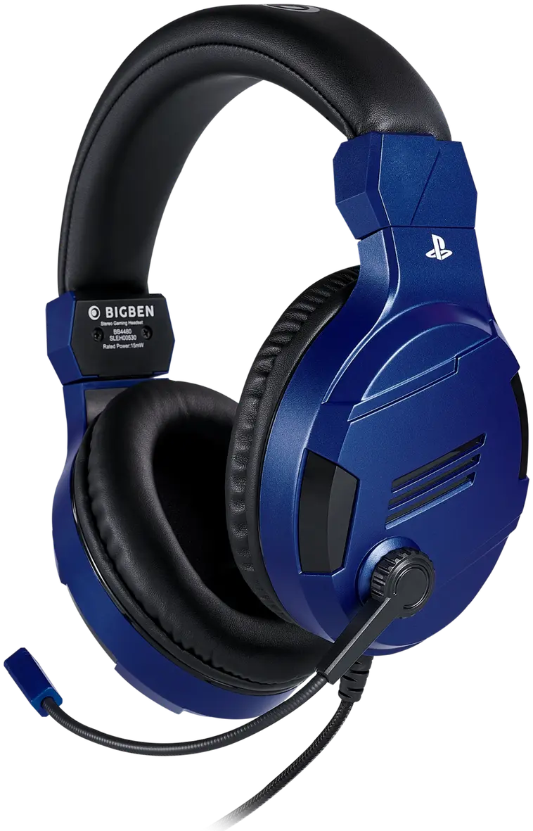 Big Ben langallinen PS4-kuuloke v3 sininen