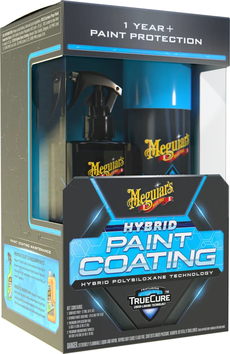 Meguiar´s Hybrid Paint Coating True Cure helppokäyttöinen kestopinnoite 12kk+ kestolla