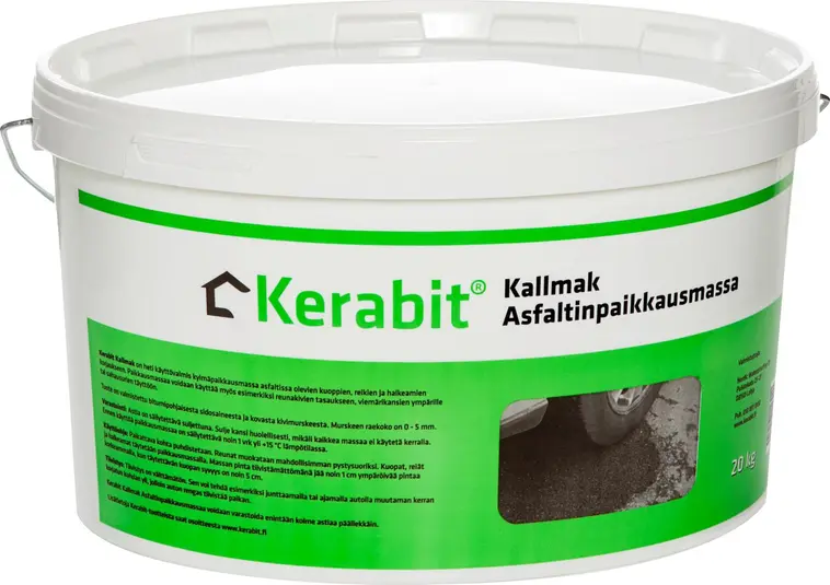 Kerabit Kallmak asfaltinpaikkausmassa 20kg