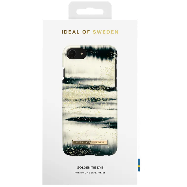 iDeal of Sweden Suojakuori iPhone 8/7/6/SE Golden Tie Dye - 2