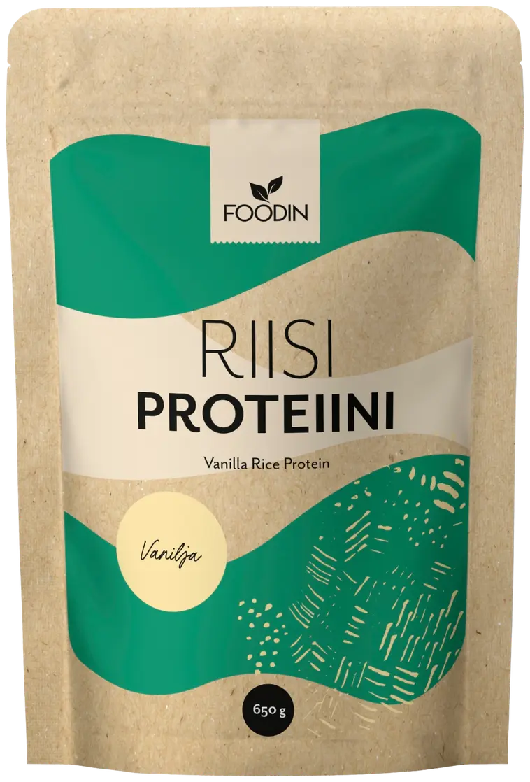 Foodin Riisiproteiini vanilja 650g | Prisma verkkokauppa