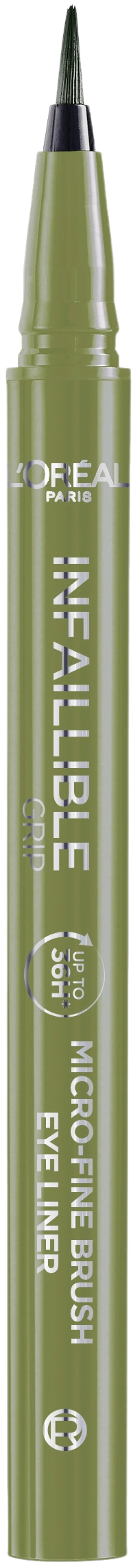 L'Oréal Paris Infaillible Grip 04 Dew Berry DEW BERRY Nestemäinen silmänrajausväri 0,4g