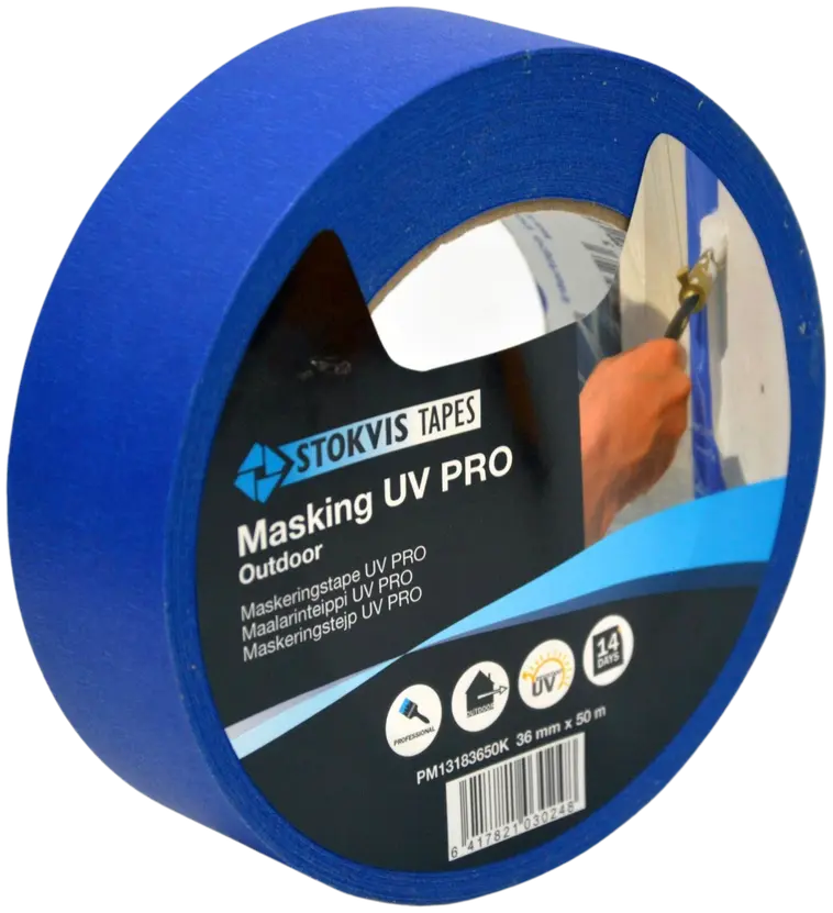 Stokvis Tapes UV Pro maalarinteippi 38mm x 50m