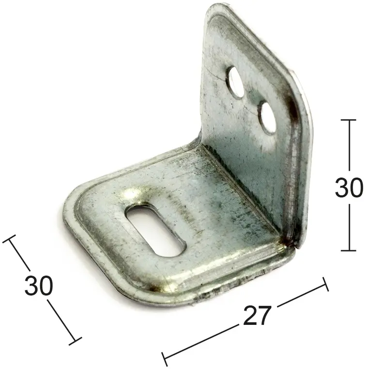 Habo kalustekulma 502 30x30mm sinkitty - 1