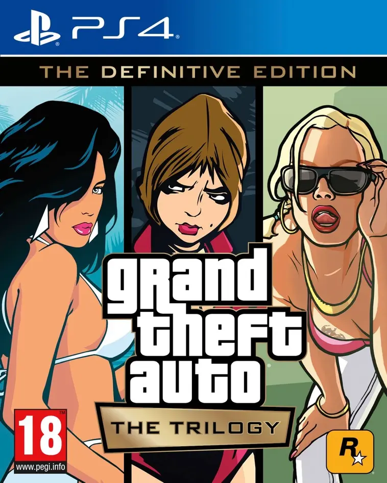 PS4 Grand Theft Auto: The Trilogy - The Definitive Edition