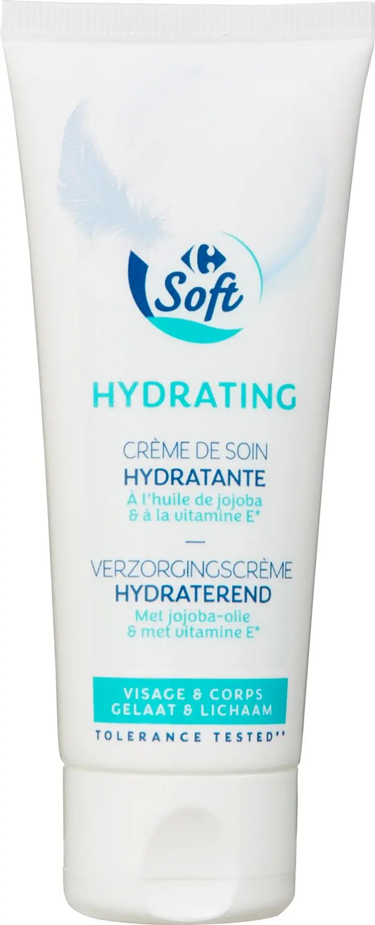 Carrefour Soft Hydrating Face And body Cream hoitovoide 75 ml