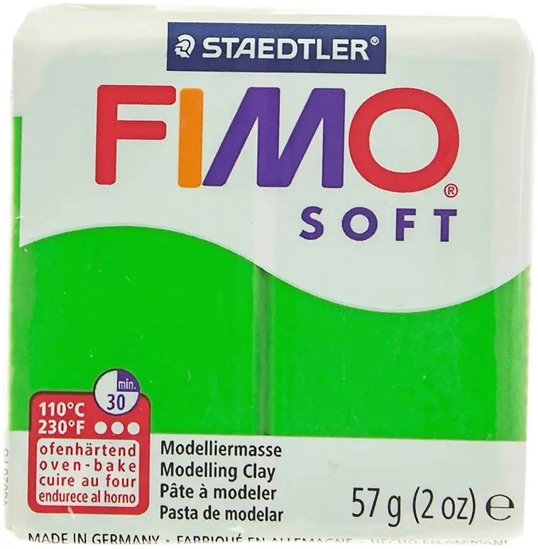FIMO Soft  muovailumassa, trooppinen vihreä, 57 g