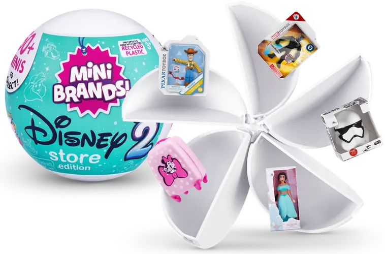 5 Surprise Disney Store Mini Brands S2