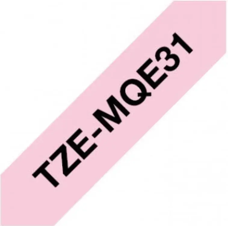 Brother tarranauhakasetti  Tze-Mqe31 vaaleanpunainen 12mm 4m