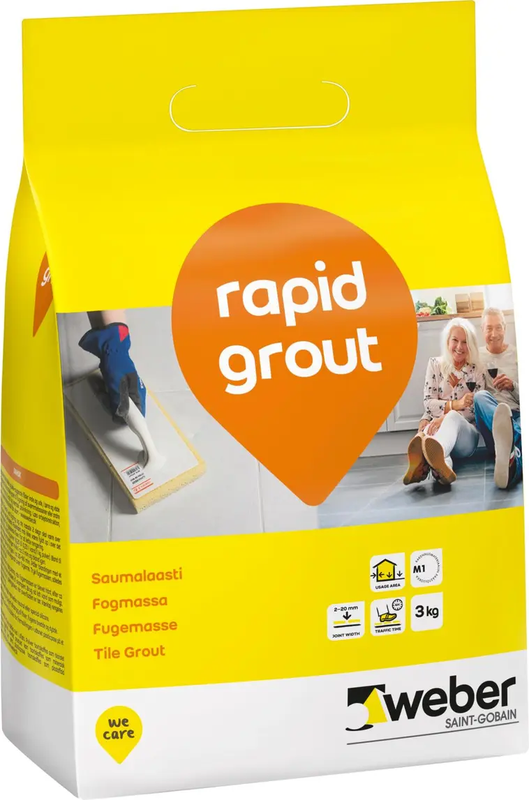 Weber rapid grout Saumalaasti 12 Marble 3 kg