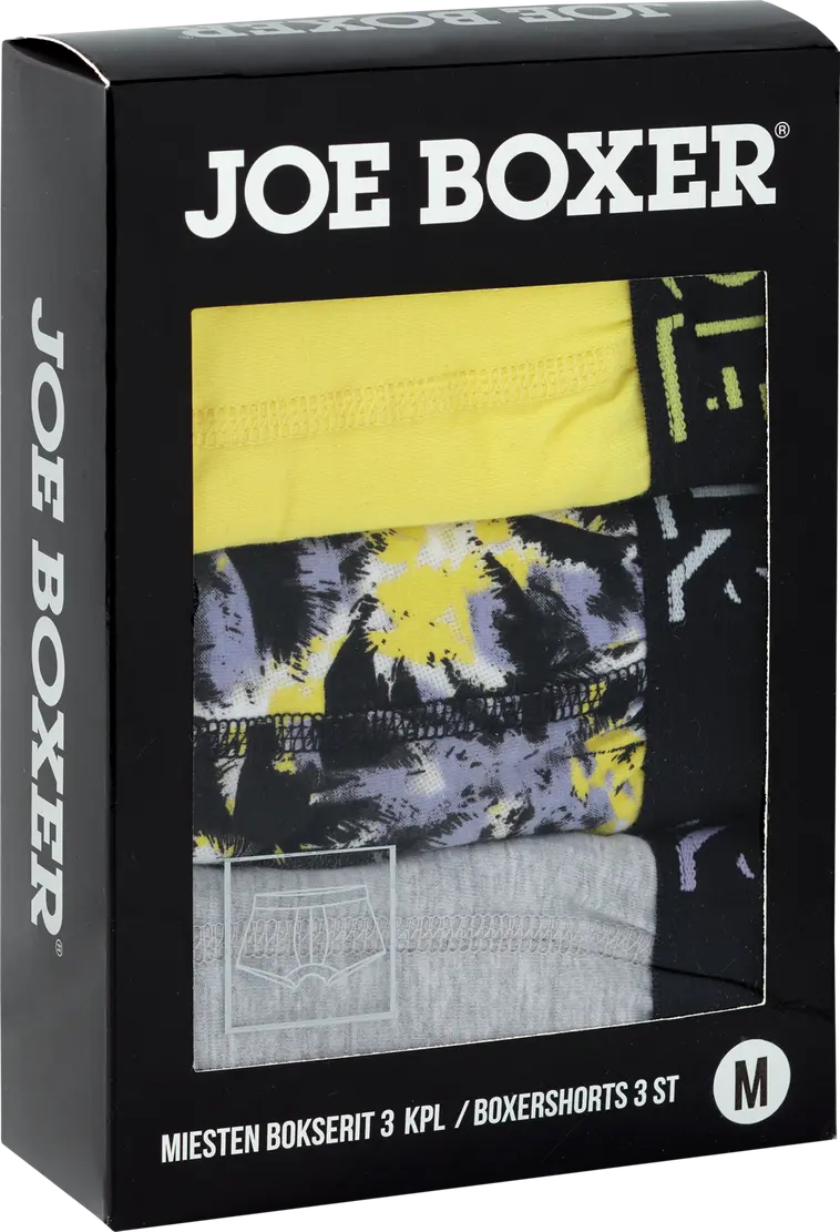 Miesten Joe Boxer 3-pack boxerit