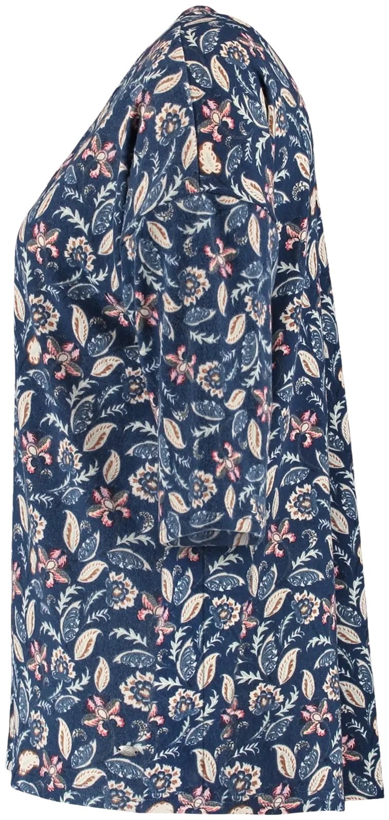 Z-One naisten trikoopusero Tp Ma44lia Nk-2205002Z1 - 6013 navy flower - 2