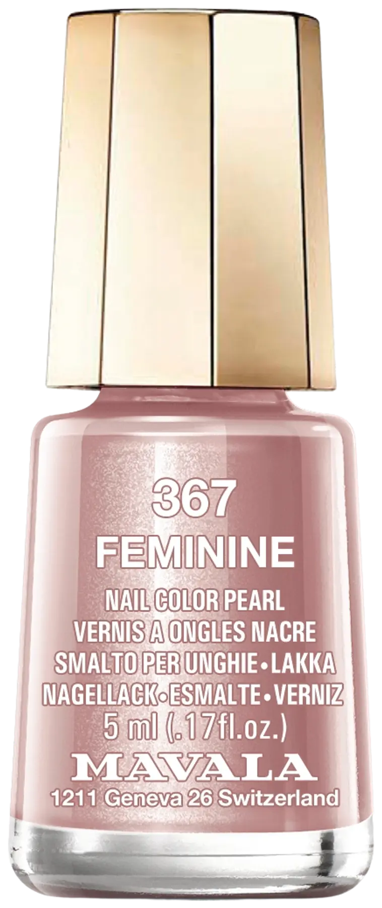 Mavala 5ml Nail Polish 367 Feminine
