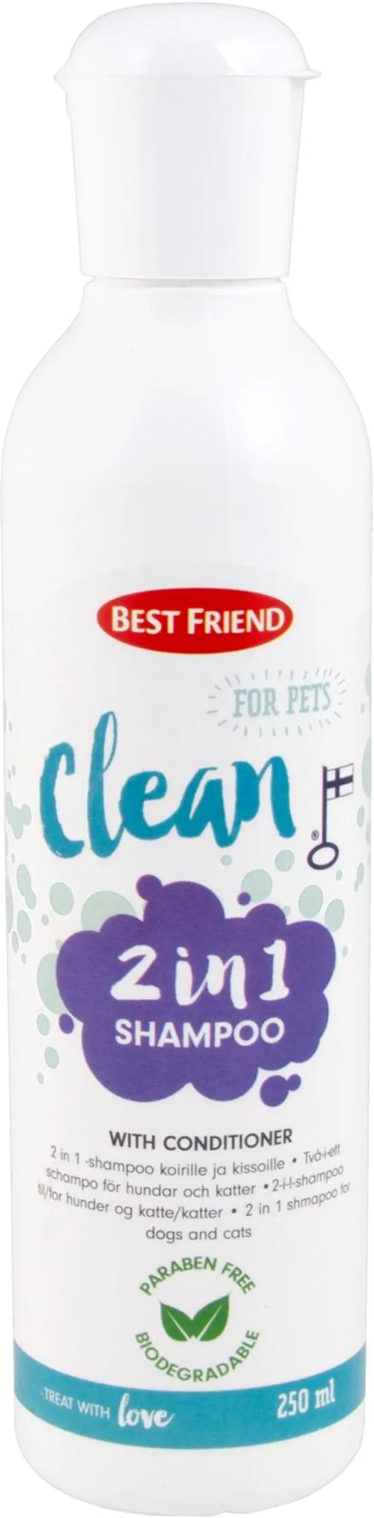 Best Friend Clean Lemmikin 2in1 shampoo 250 ml