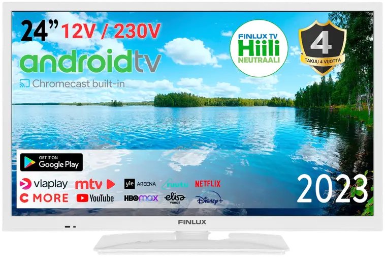 Finlux 24M7WCI-12 24" Android Smart TV valkoinen