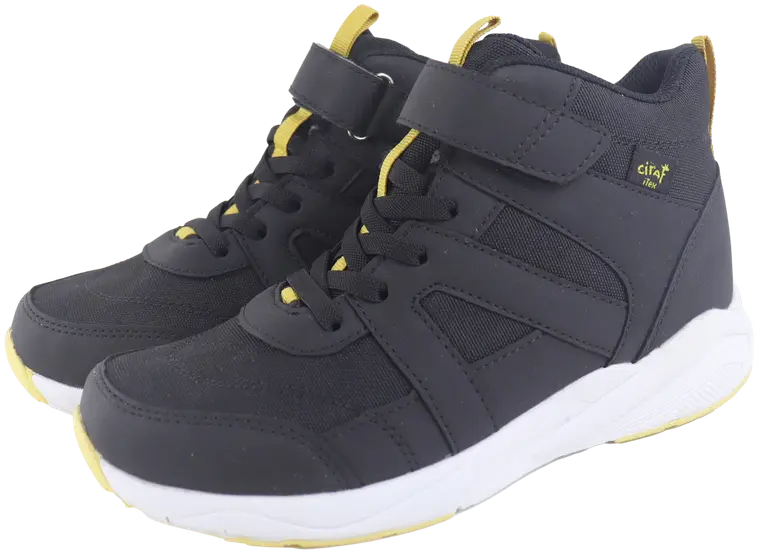 Ciraf lasten ulkoilukengät 285C042102 - Black/yellow - 4