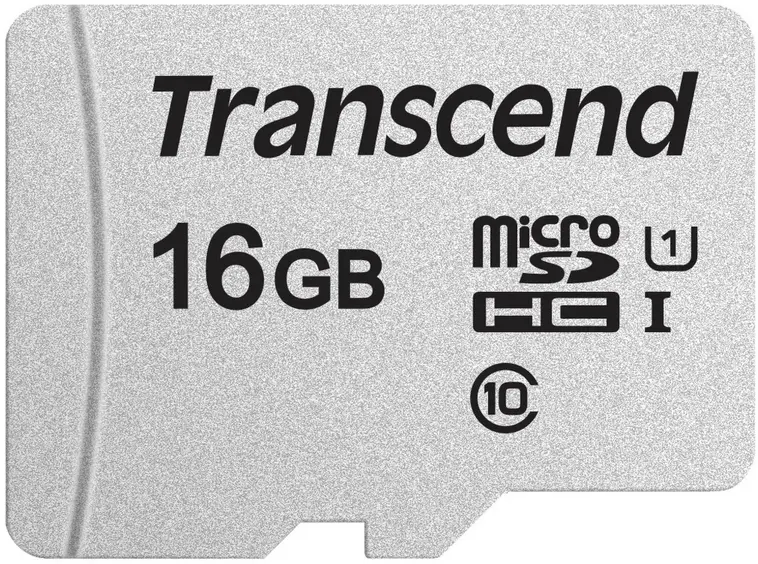 Transcend 300S muistikortti 16GB U1 Micro SD