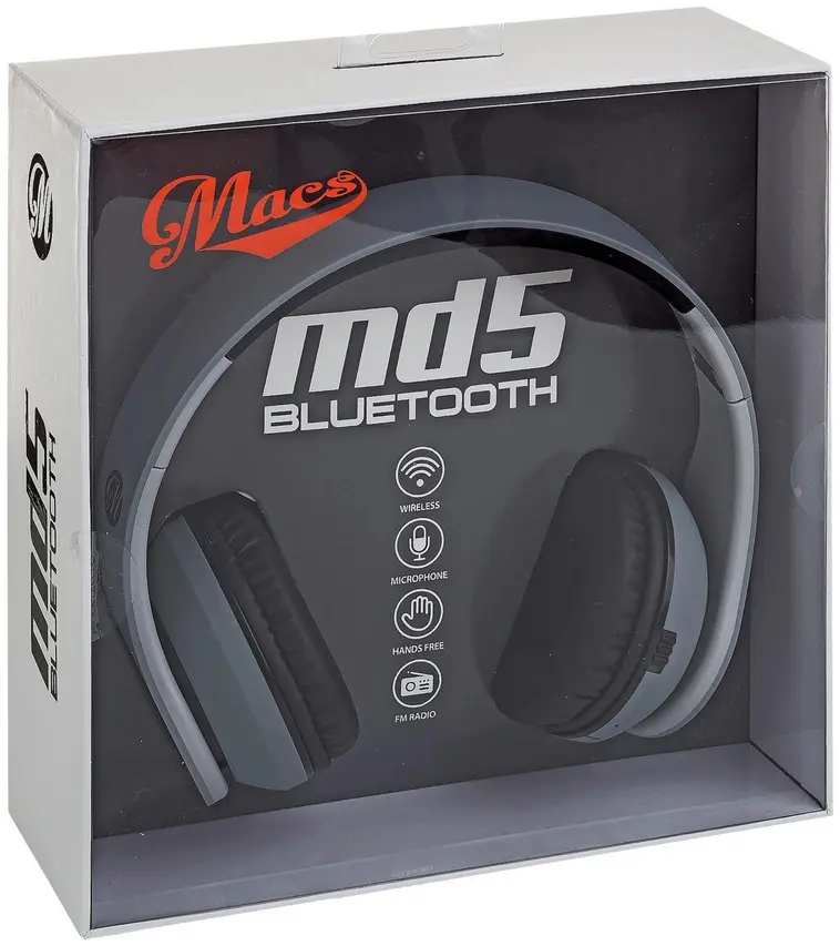 Macs MD5 Bluetooth kuuloke musta - 2