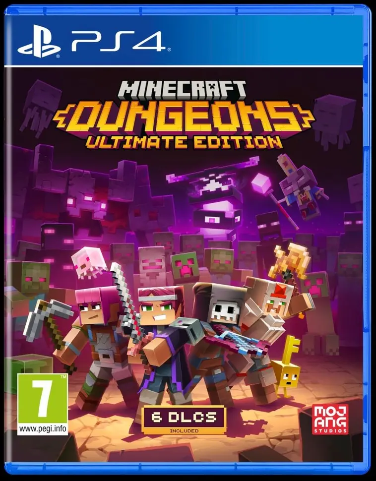 PlayStation 4 Minecraft Dungeons Hero Edition Ultimate Edition | Prisma  verkkokauppa