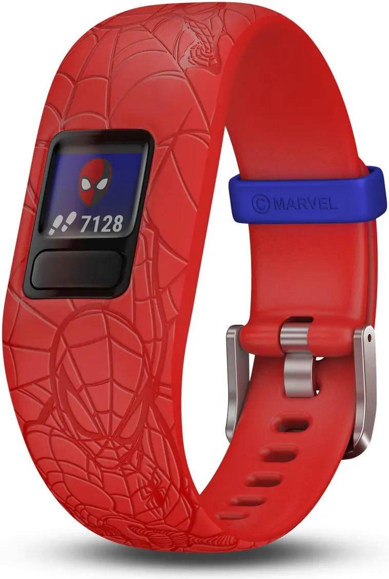 Garmin aktiivisuusranneke Vivofit Junior 2 Spider-Man punainen