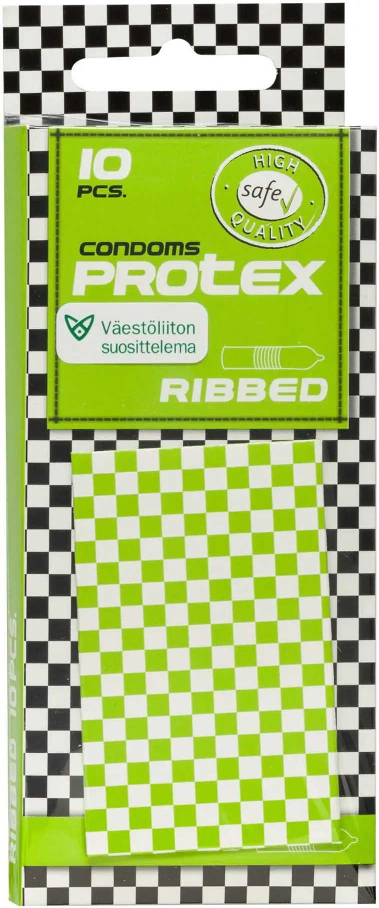Protex Ribbed 10 pcs Condoms