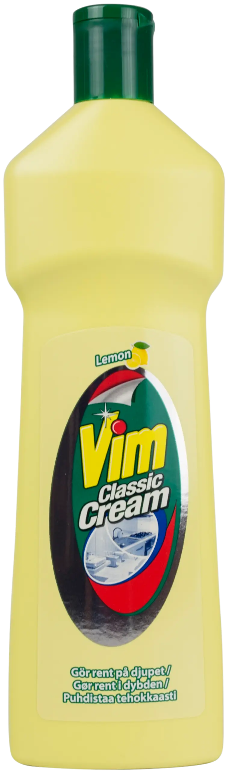 VIM 500ml Classic cream Lemon hankausneste