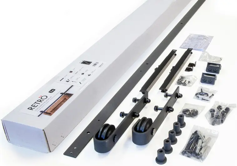Helaform liukuovikiskosetti Retrö 2400 mm ladon ovi