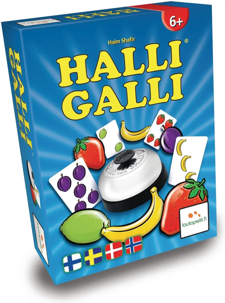 Lautapelit.fi Halli Galli näppäryyspeli ikä 6+