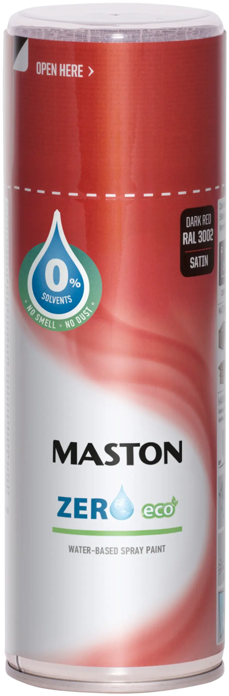 Maston Zero spraymaali punainen 400ml | Prisma verkkokauppa