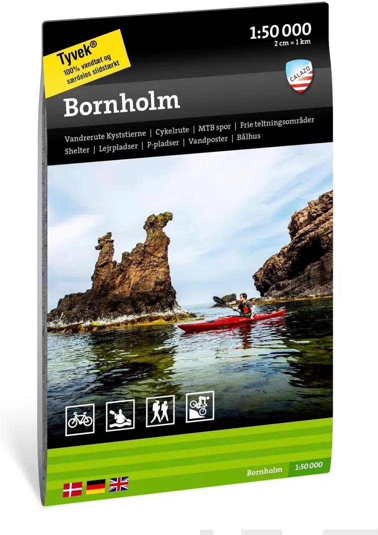Bornholm-retkeilykartta