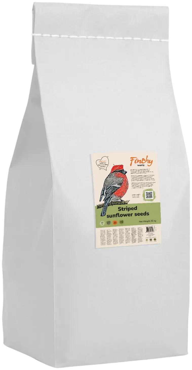FINCHY Auringonkukansiemen linnuile 25 kg - 2