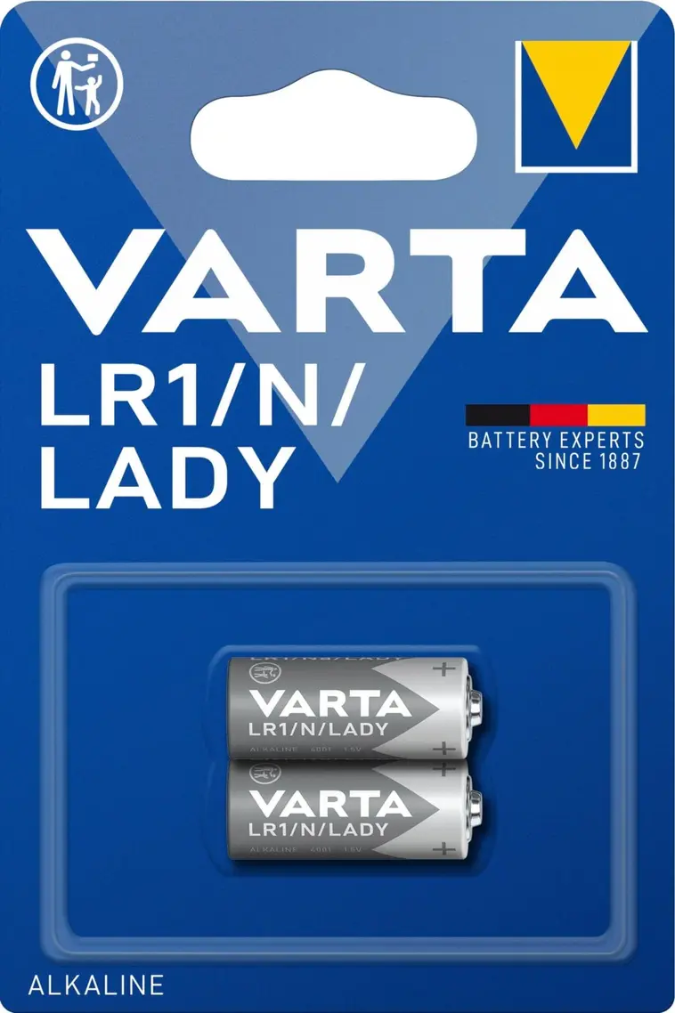 Varta lr1/n/lady erikoisparisto 2-pack
