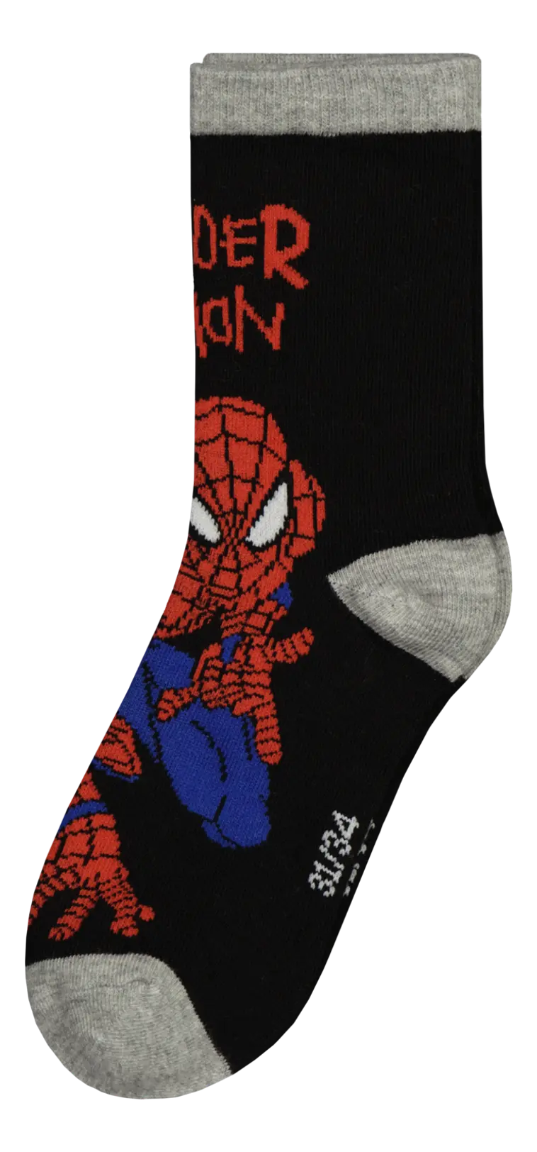 Spiderman lasten sukat 3-pack EM-SPDY-135 - black/blue/grey melange - 2