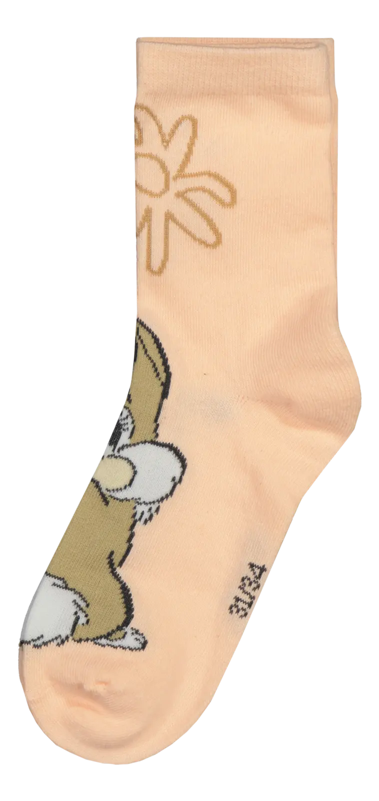 Bambi lasten sukat 3-pack EM-BAMB-064 - grey melange/light pink/peach - 4