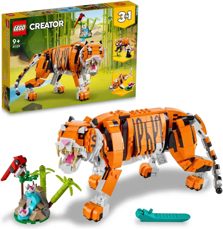 LEGO® Creator 3in1 Majesteettinen tiikeri 31129