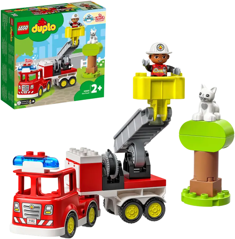 LEGO® DUPLO® Pelastustehtävät: Paloauto 10969