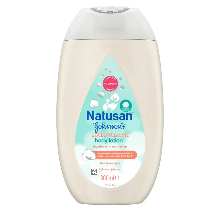 Natusan by Johnson's Cotton Touch Lotion kosteusvoide 300ml