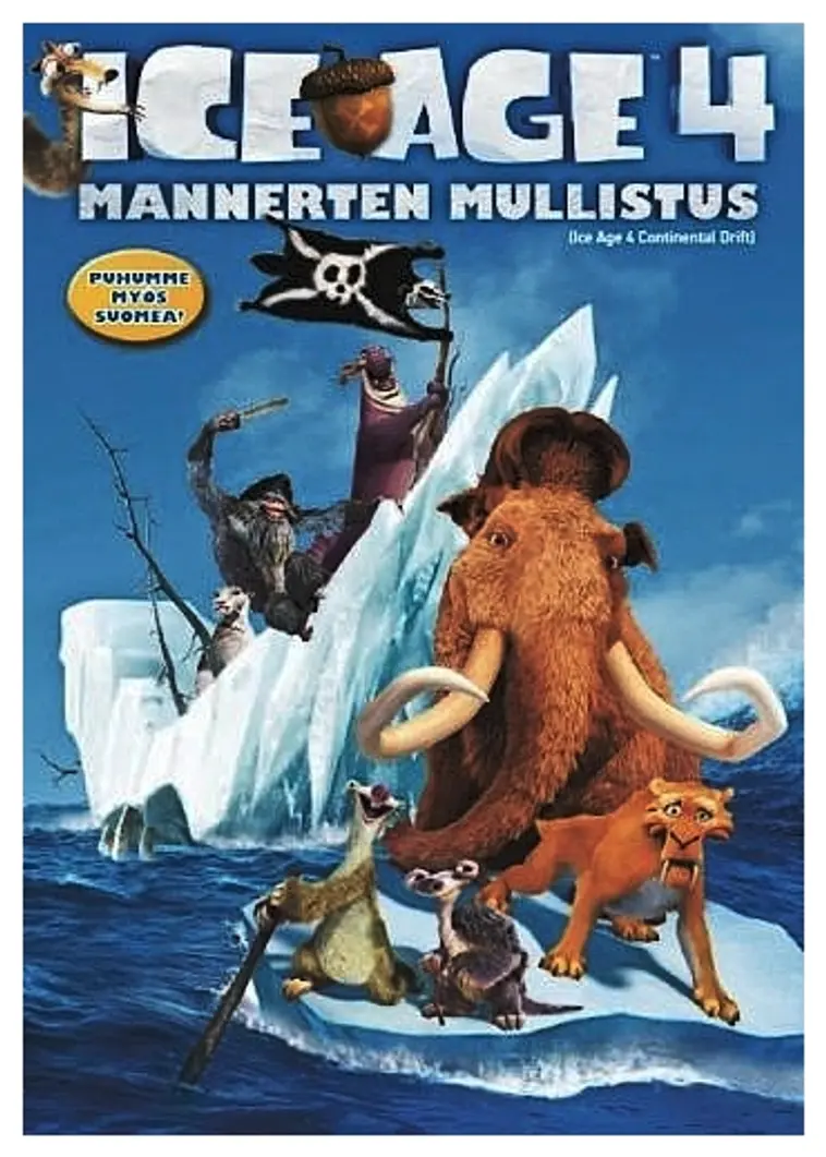 DVD Ice Age 4 - Mannerten Mullistus