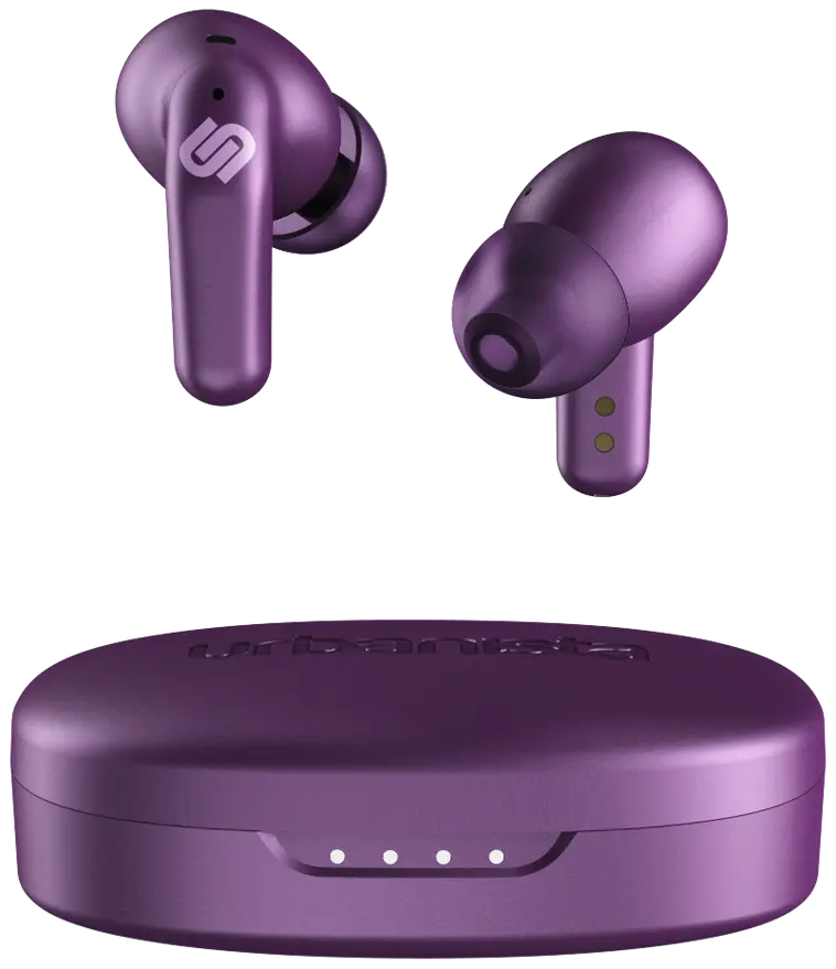 Urbanista Seoul True Wireless nappikuulokkeet mobiilipelaamiseen, violetti - 3