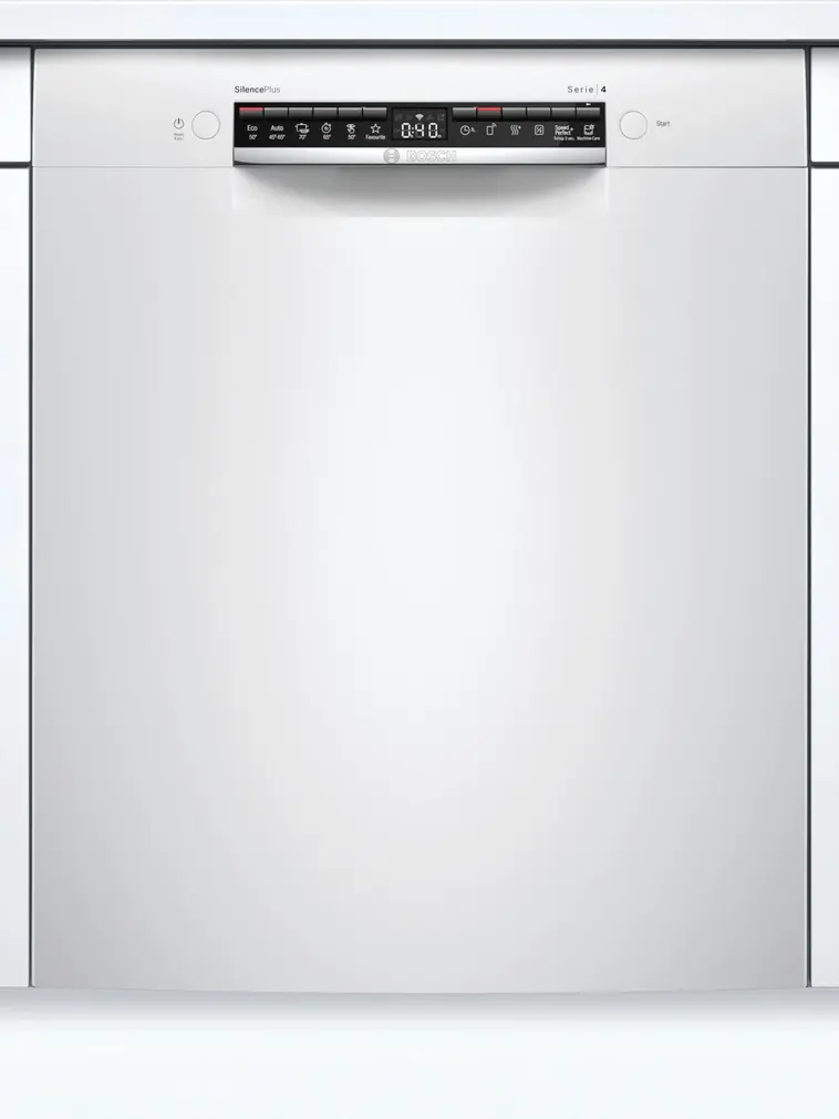 Bosch Serie 4 astianpesukone työtason alle sijoitettava 60 cm valkoinen - 1