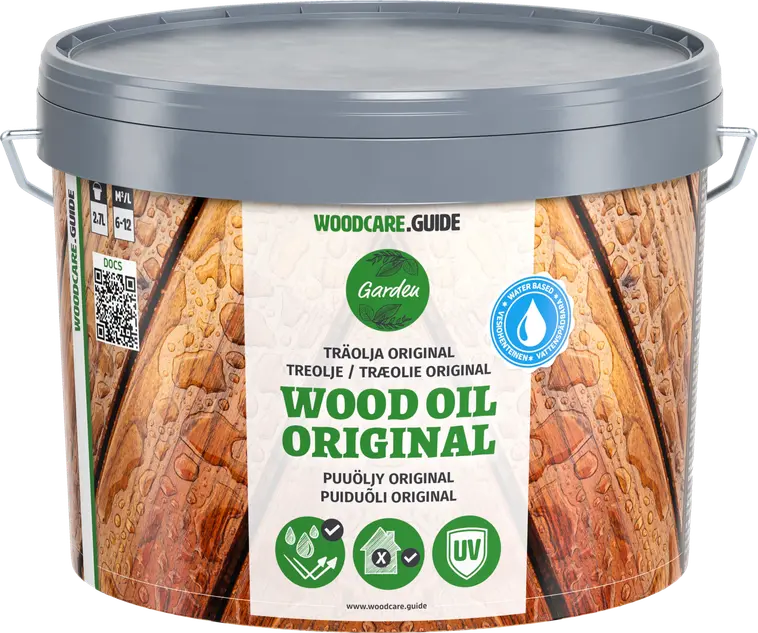 Woodcare puuöljy 2,7l harmaa