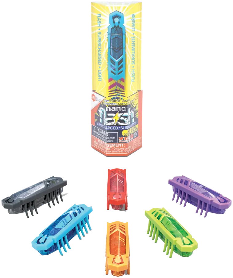 Hexbug Nano Flash Yksittäiset, erilaisia