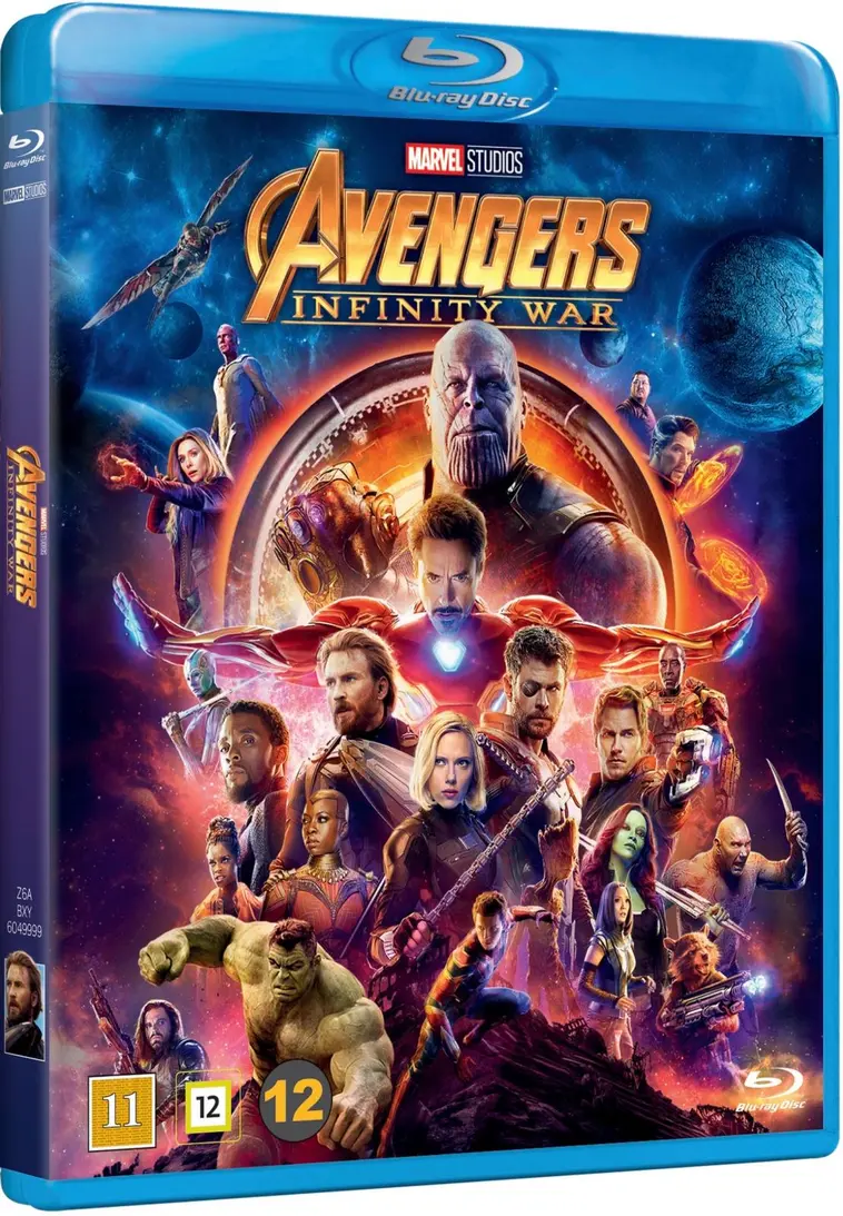 Avengers: Infinity War Blu-ray | Prisma verkkokauppa