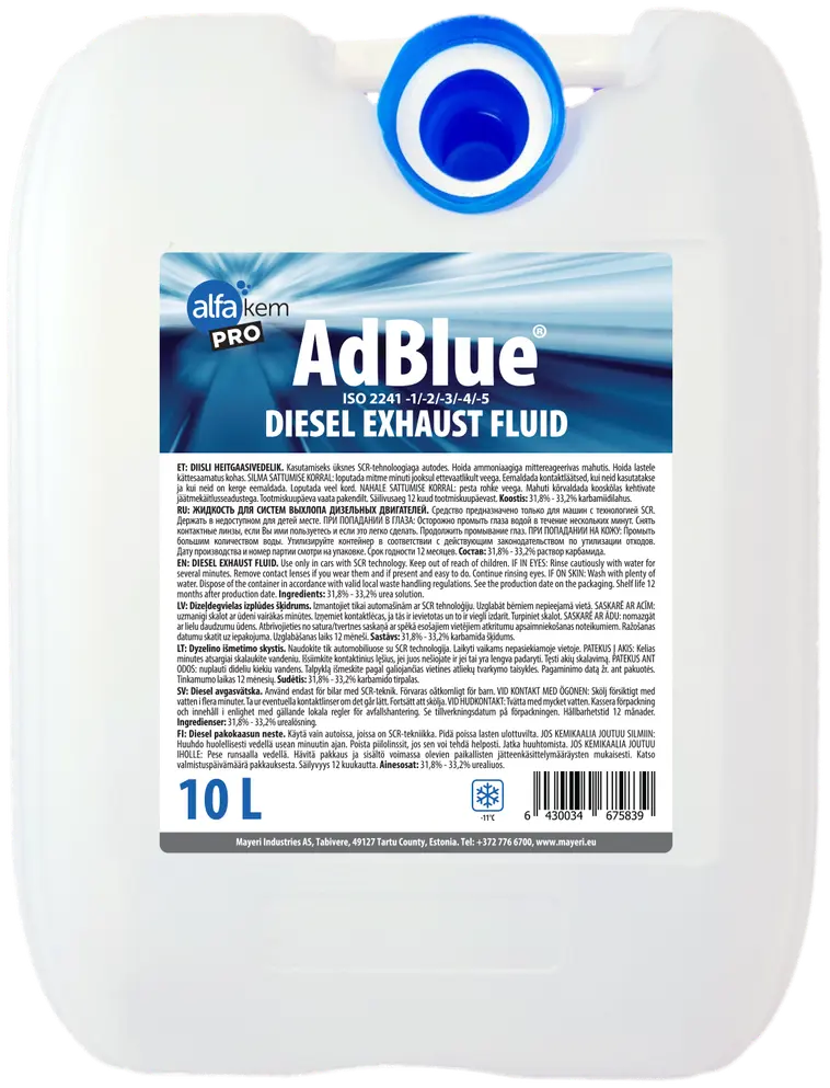 Alfa-Kem AdBlue, 10L