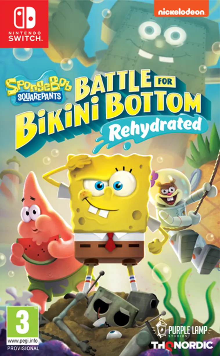 NSW Spongebob Squarepants: Battle for bikini bottom rehydrated